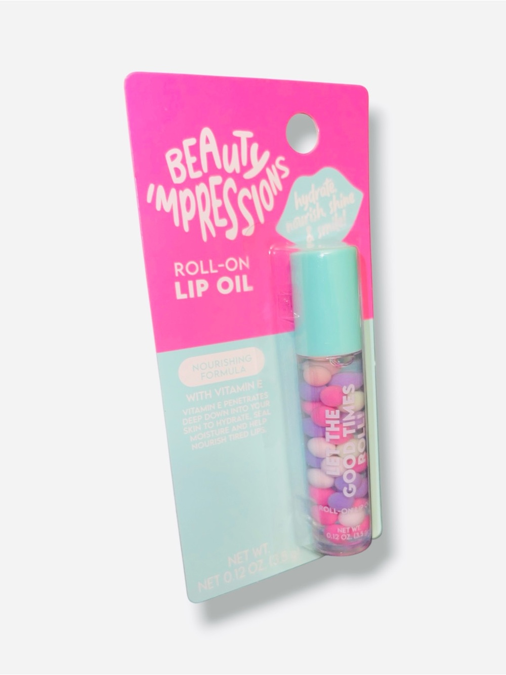 Beauty Impressions Roll On Lip Oil-Vitamin E